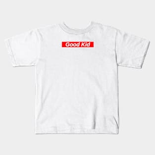 Good Kid // Red Box Logo Kids T-Shirt